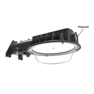Bronze LED Barn Light, 55W, Dusk to Dawn Photocell, 7100 Lumens